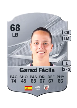 Garazi Fácila - 68 - Rare EA FC 27 card