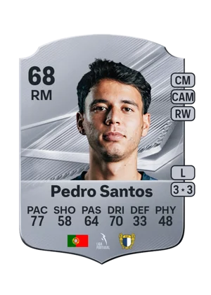 Pedro Santos - 68 - Rare EA FC 27 card