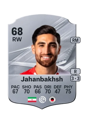 Jahanbakhsh - 68 - Rare EA FC 27 card