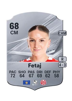 Fetaj - 68 - Rare EA FC 27 card