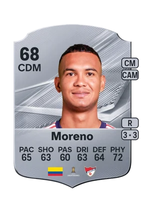 Moreno - 68 - Rare EA FC 27 card