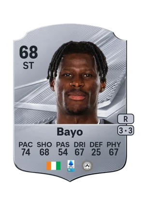 Bayo - 68 - Rare EA FC 27 card