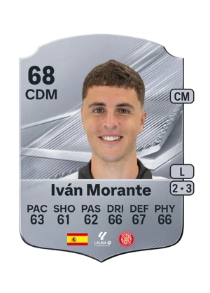 Iván Morante - 68 - Rare EA FC 27 card
