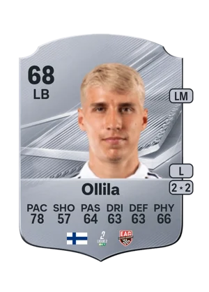 Ollila - 68 - Rare EA FC 27 card