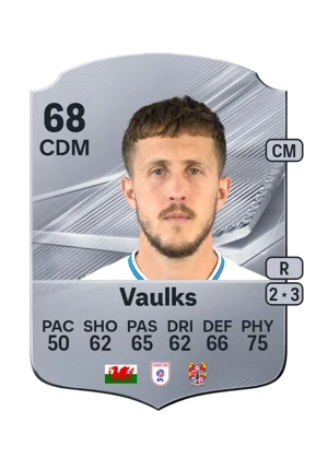 Vaulks - 68 - Rare EA FC 27 card