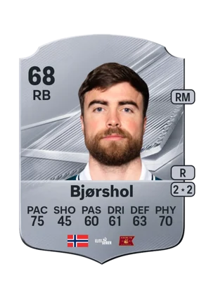 Bjørshol - 68 - Rare EA FC 27 card