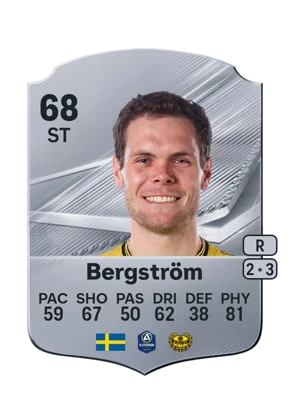 Bergström - 68 - Rare EA FC 27 card