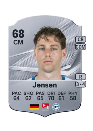 Jensen - 68 - Rare EA FC 27 card