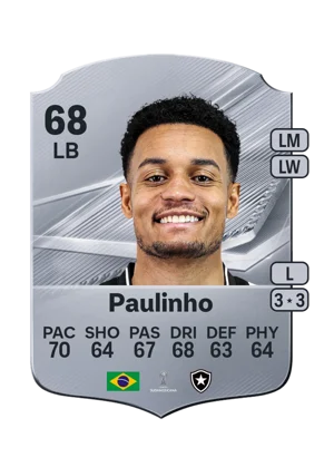 Paulinho - 68 - Rare EA FC 27 card