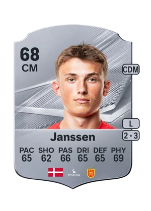 Janssen - 68 - Rare EA FC 27 card