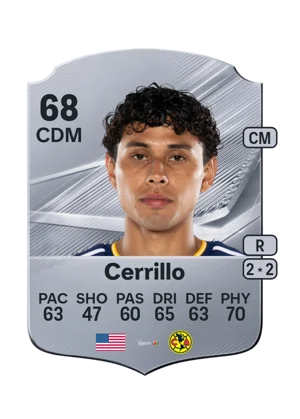 Cerrillo - 68 - Rare EA FC 27 card