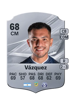 Vázquez - 68 - Rare EA FC 27 card
