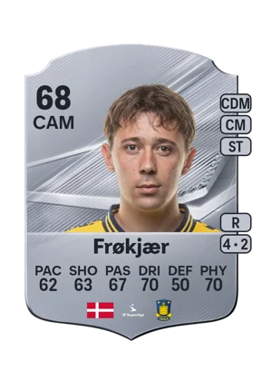 Frøkjær - 68 - Rare EA FC 27 card
