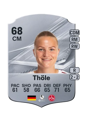 Thöle - 68 - Rare EA FC 27 card