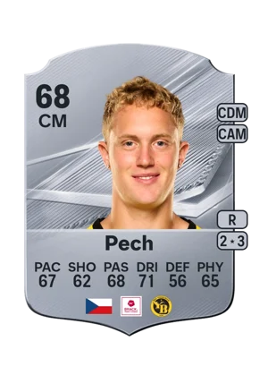 Pech - 68 - Rare EA FC 27 card