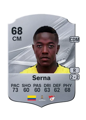 Serna - 68 - Rare EA FC 27 card