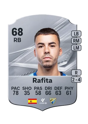 Rafita - 68 - Rare EA FC 27 card