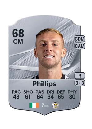 Phillips - 68 - Rare EA FC 27 card