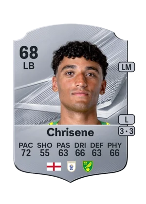 Chrisene - 68 - Rare EA FC 27 card