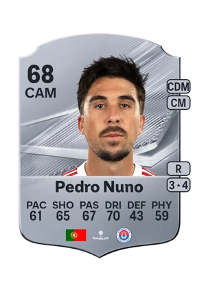Pedro Nuno - 68 - Rare EA FC 27 card