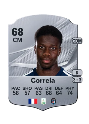 Correia - 68 - Rare EA FC 27 card