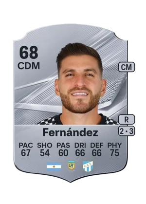 Fernández - 68 - Rare EA FC 27 card