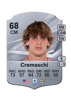 Cremaschi - 68 - Rare EA FC 27 card