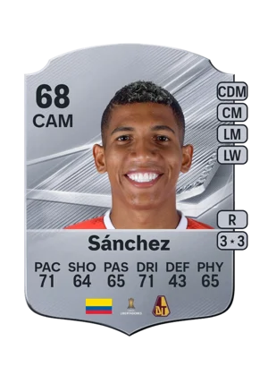 Sánchez - 68 - Rare EA FC 27 card