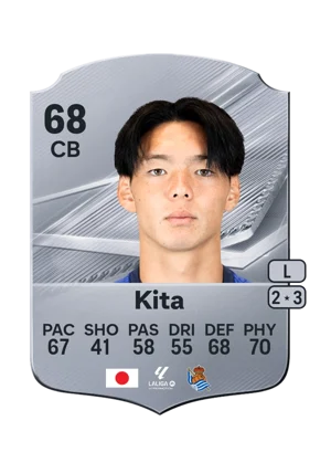 Kita - 68 - Rare EA FC 27 card