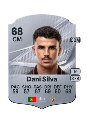Dani Silva - 68 - Rare EA FC 27 card