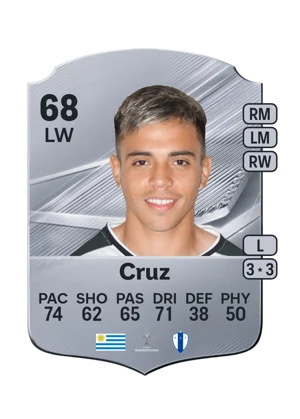 Cruz - 68 - Rare EA FC 27 card
