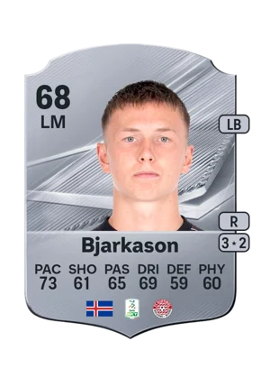 Bjarkason - 68 - Rare EA FC 27 card