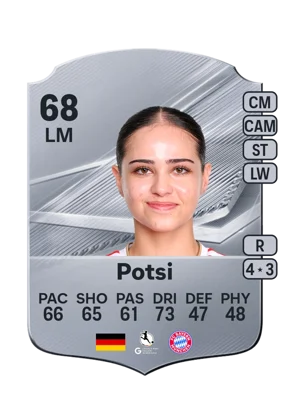 Potsi - 68 - Rare EA FC 27 card