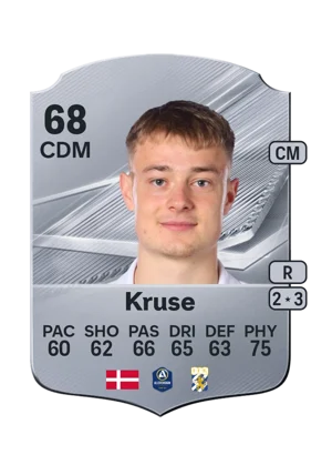 Kruse - 68 - Rare EA FC 27 card