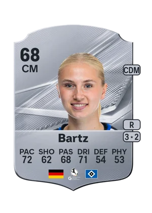 Bartz - 68 - Rare EA FC 27 card