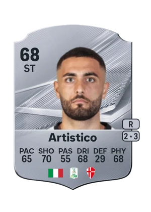 Artistico - 68 - Rare EA FC 27 card