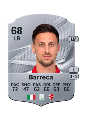 Barreca - 68 - Rare EA FC 27 card