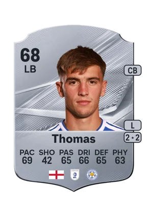 Thomas - 68 - Rare EA FC 27 card