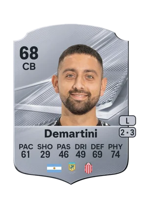 Demartini - 68 - Rare EA FC 27 card