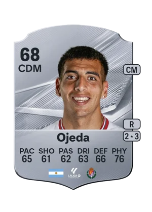 Ojeda - 68 - Rare EA FC 27 card