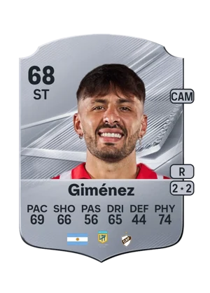 Giménez - 68 - Rare EA FC 27 card