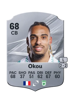 Okou - 68 - Rare EA FC 27 card