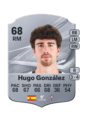 Hugo González - 68 - Rare EA FC 27 card