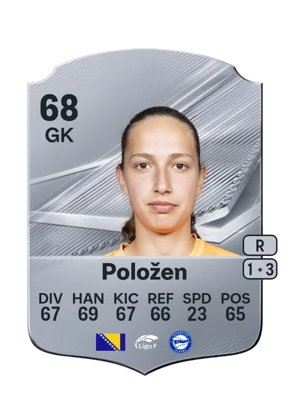 Položen - 68 - Rare EA FC 27 card
