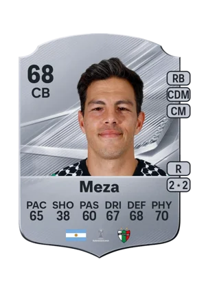Meza - 68 - Rare EA FC 27 card