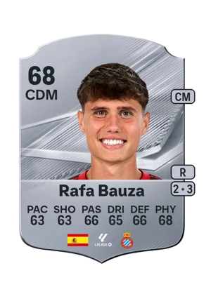 Rafa Bauza - 68 - Rare EA FC 27 card