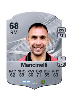 Mancinelli - 68 - Rare EA FC 27 card