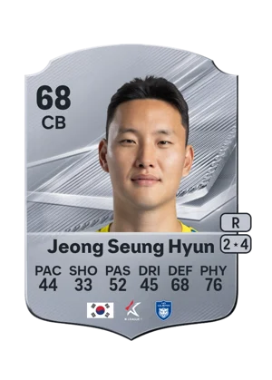 Jeong Seung Hyun - 68 - Rare EA FC 27 card
