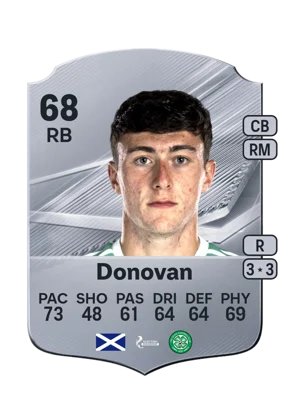 Donovan - 68 - Rare EA FC 27 card