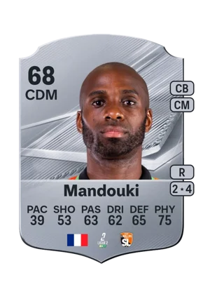 Mandouki - 68 - Rare EA FC 27 card